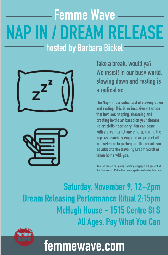 Femme Wave Fest Nap-In